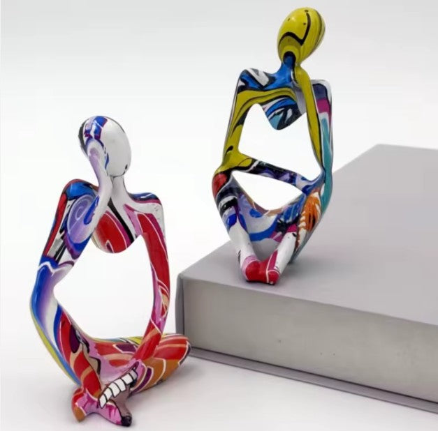 Abstract Resin Beeld – Moderne Woondecoratie (3 modellen)