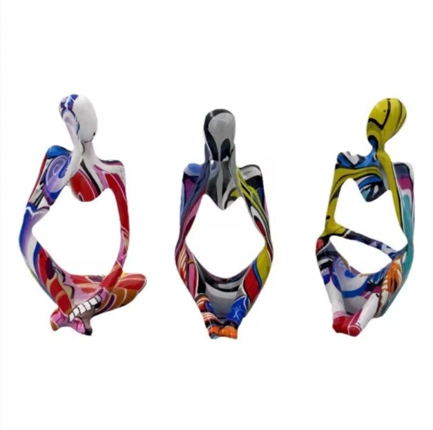 Abstract Resin Beeld – Moderne Woondecoratie (3 modellen)