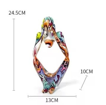 Abstract Resin Beeld – Moderne Woondecoratie (3 modellen)